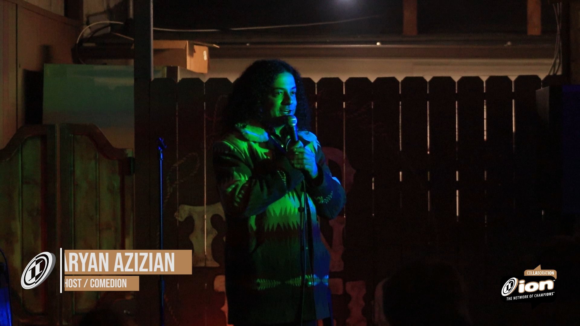 Meat Dave on ION Comedy » Aryan Azizian on Losing Weight and Rollerskating